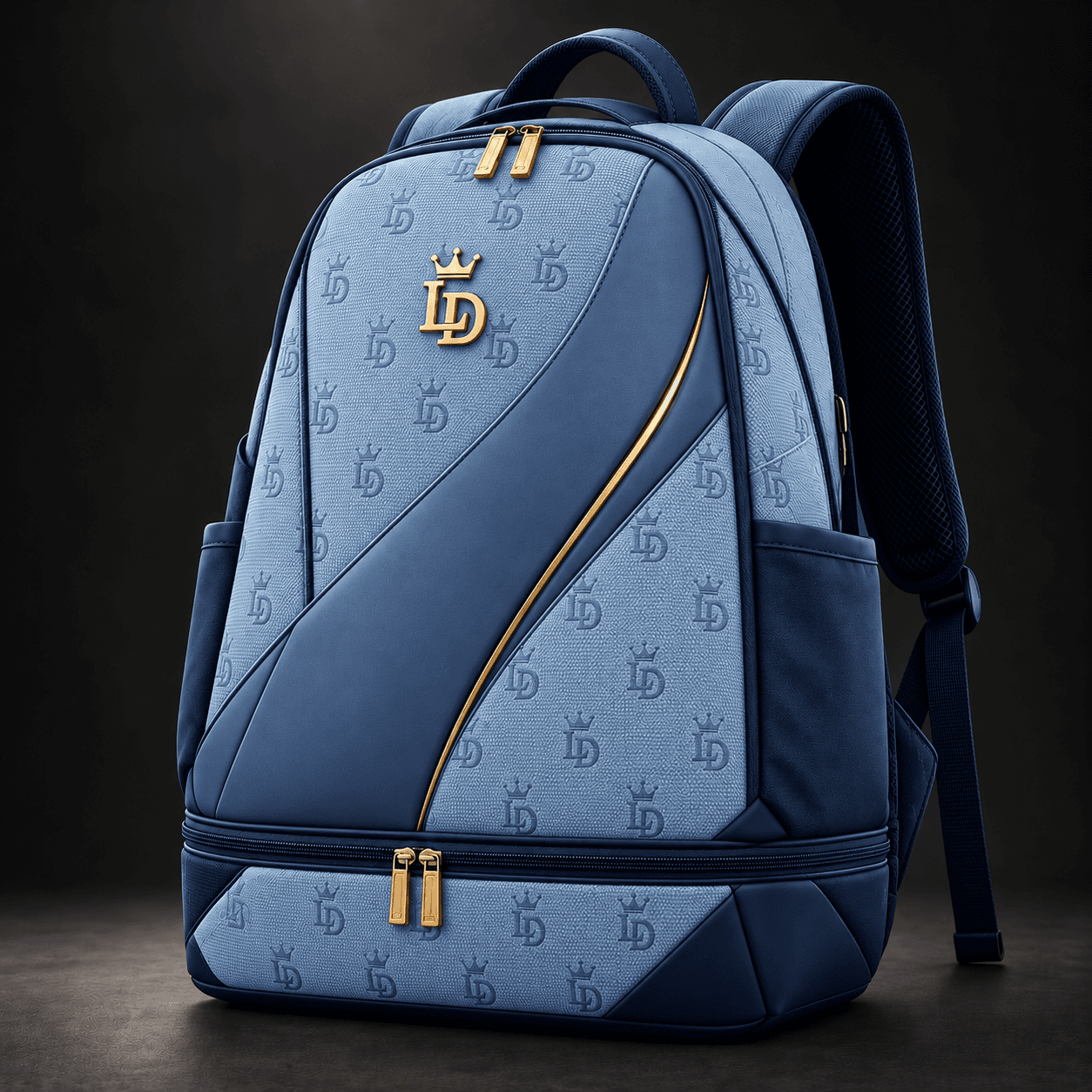 LD Court Backpack — Blue / Navy