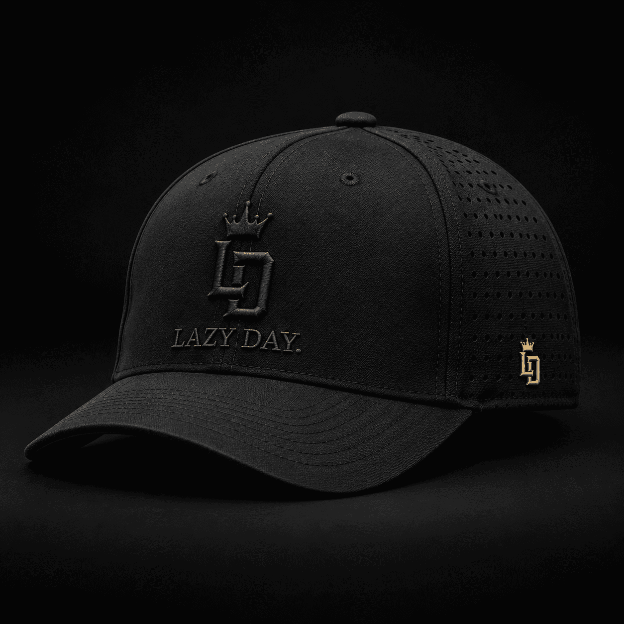LD Performance Cap — Black Tonal