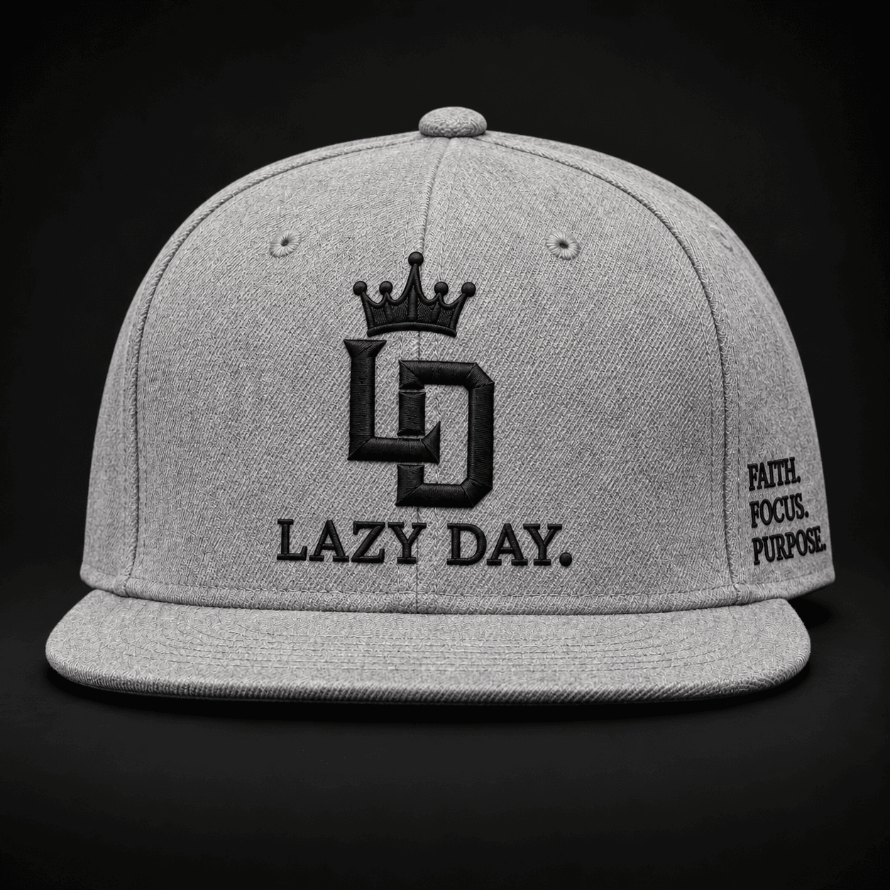 LD Snapback — Grey / Black